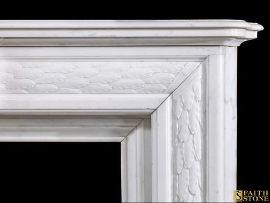 Statuary Marble Fireplace