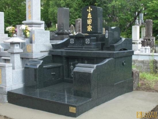 Japanese style tombstone