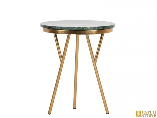 round marble side table